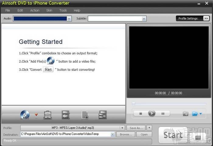 Ainsoft DVD to iPhone Converter,Ainsoft DVD to iPhone Converter音频视频转换软件下载,Ainsof